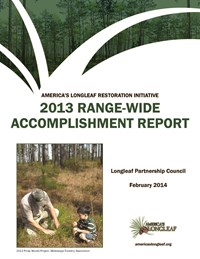 2013 Range-wide Accomplishment Report and Executive Summary